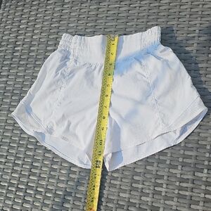 Lululemon Athletica White Athletic Shorts